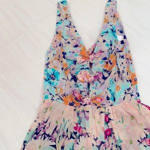 Zimmerman Cotton Voile Floral Romper -Size 0